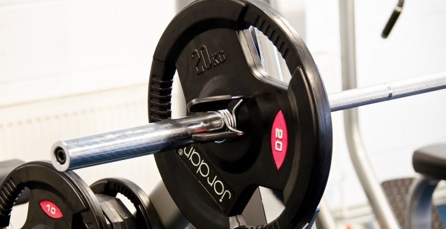 Community Gym Barbell Set in Abernant